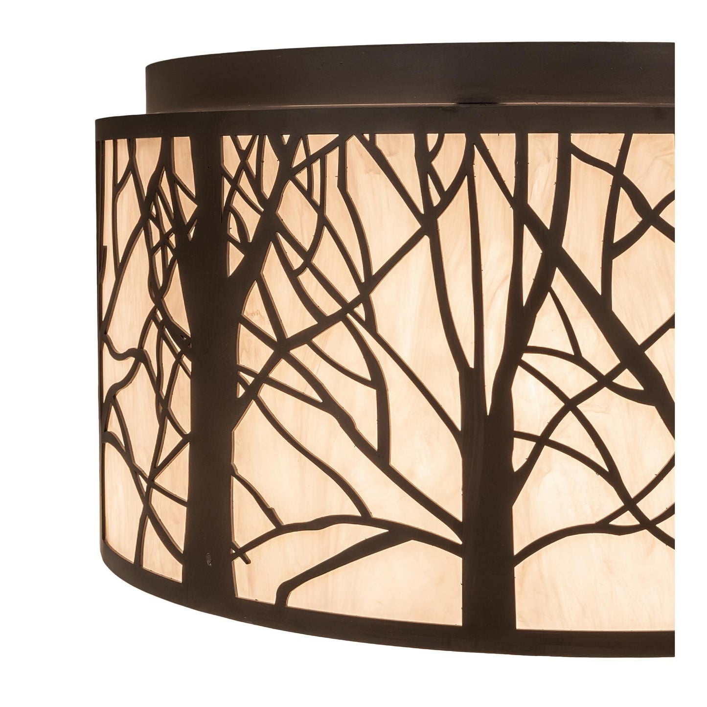 Meyda Lighting Branches 20 Inch 4 Light Flush Mount Cp779911