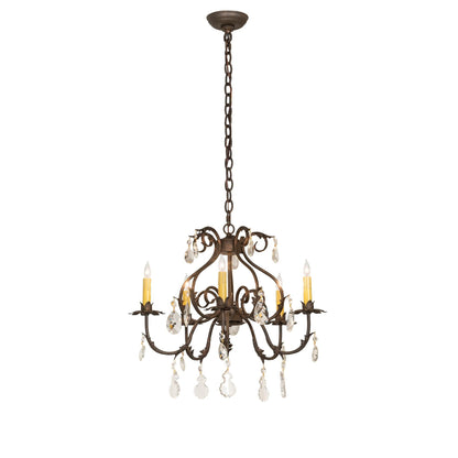 Meyda Lighting 24 Inch 5 Light Chandelier Cp780438