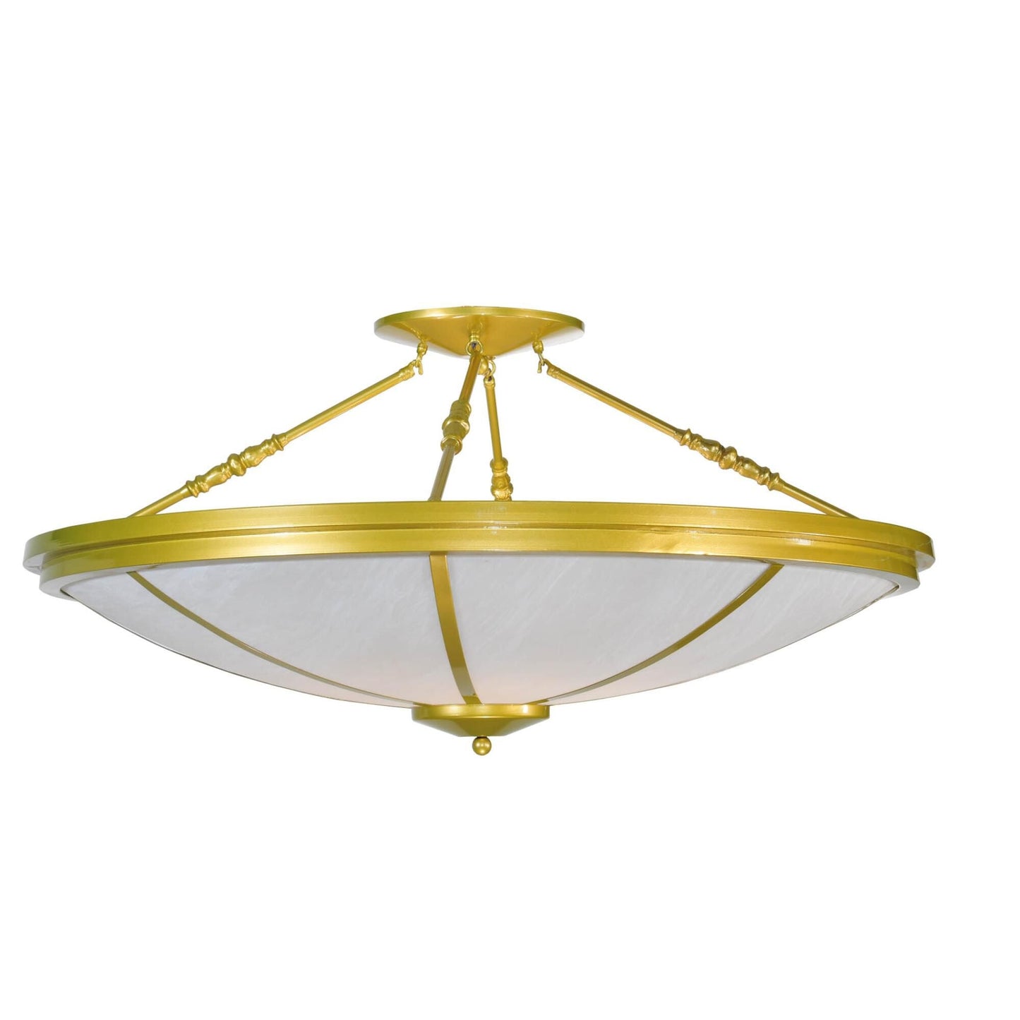 Meyda Lighting Commerce 45 Inch 8 Light Semi Flush Mount Cp120662