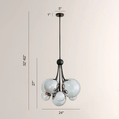 Mickel Round Globe Chandelier