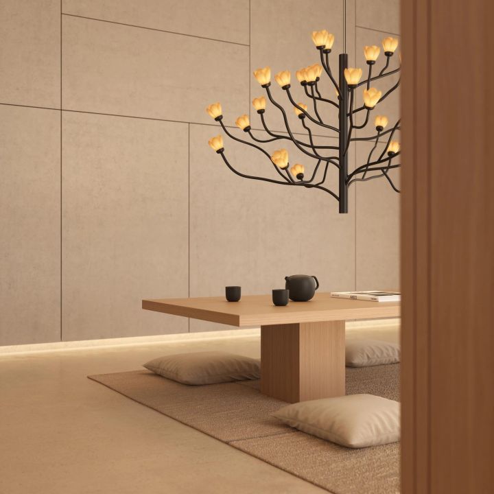 Mokuren Branch Chandelier