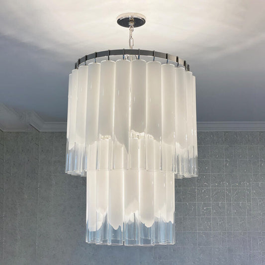 Morne 2-Tier Round Chandelier 23.8″W /31“ W