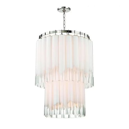 Morne 2-Tier Round Chandelier 23.8″W /31“ W