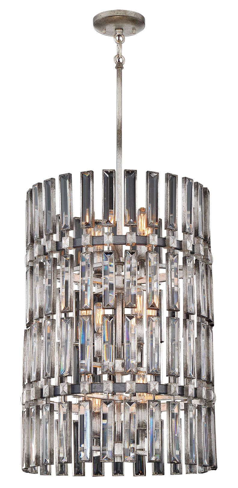 Belle Aurore 12 Light 17" Wide Crystal Drum Chandelier