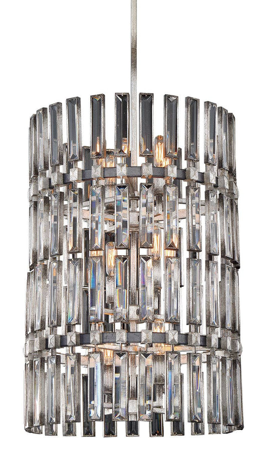 Belle Aurore 12 Light 17" Wide Crystal Drum Chandelier