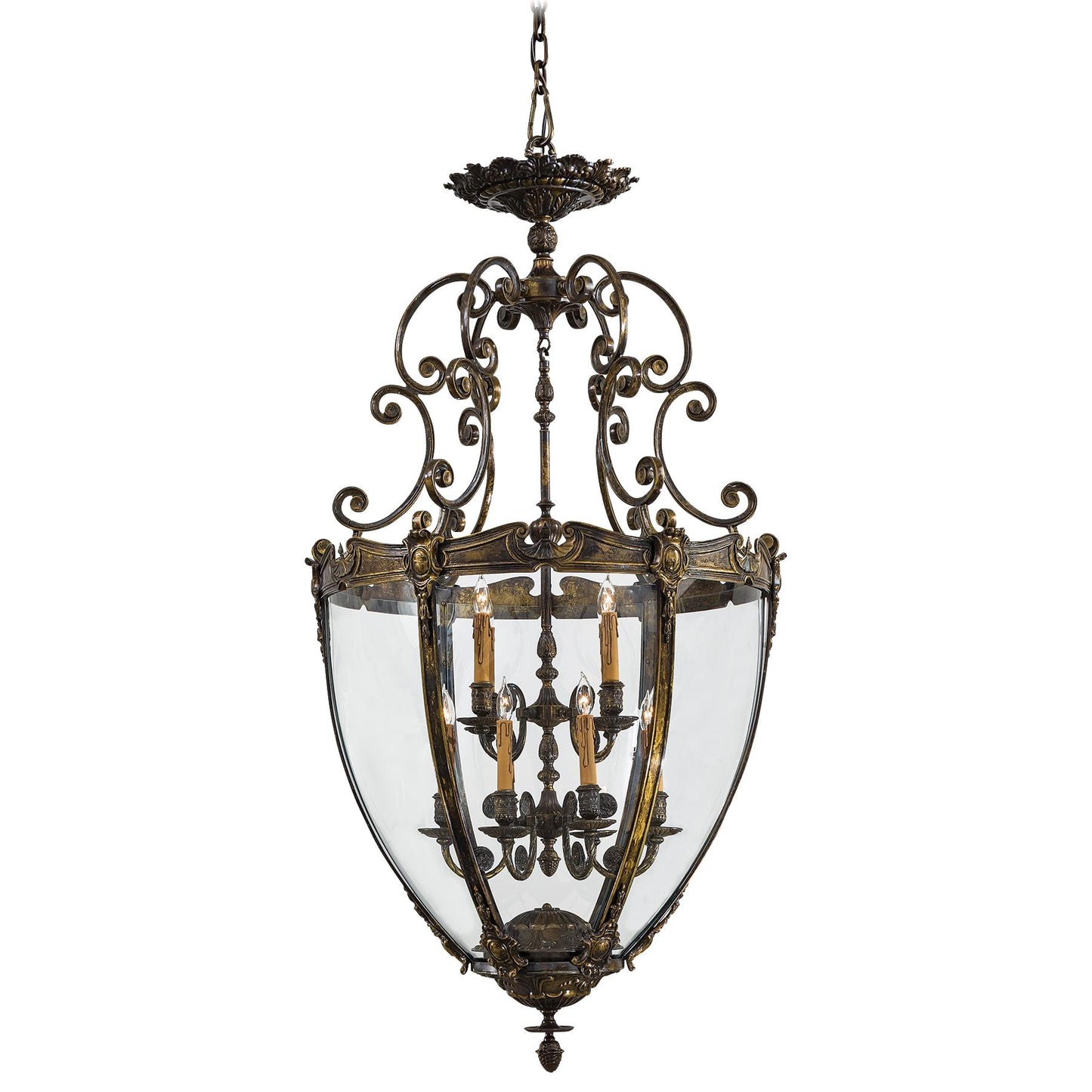12 Light Lantern Pendant from the Vintage Collection