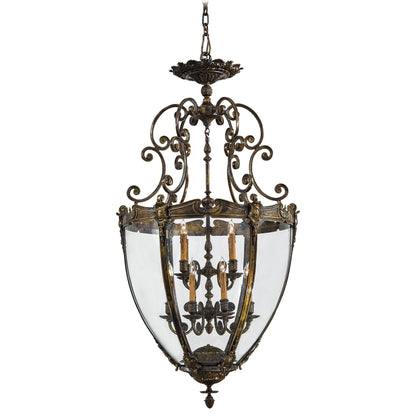 12 Light Lantern Pendant from the Vintage Collection