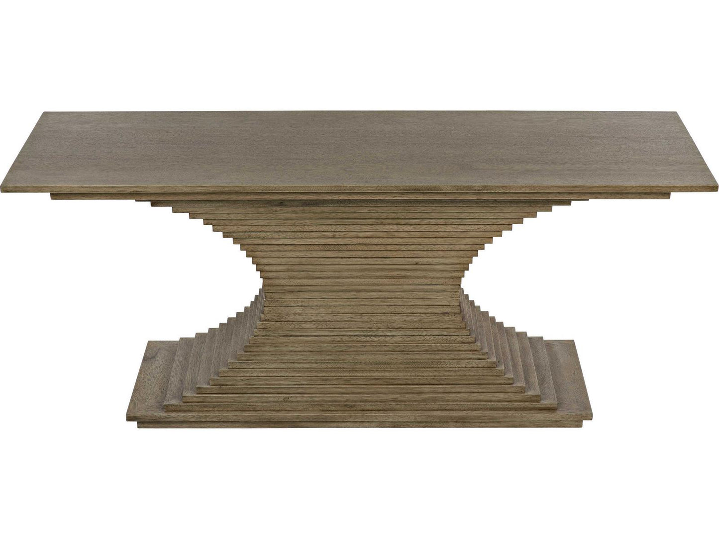 Cambio Rectangle Console Table in Bleached Walnut