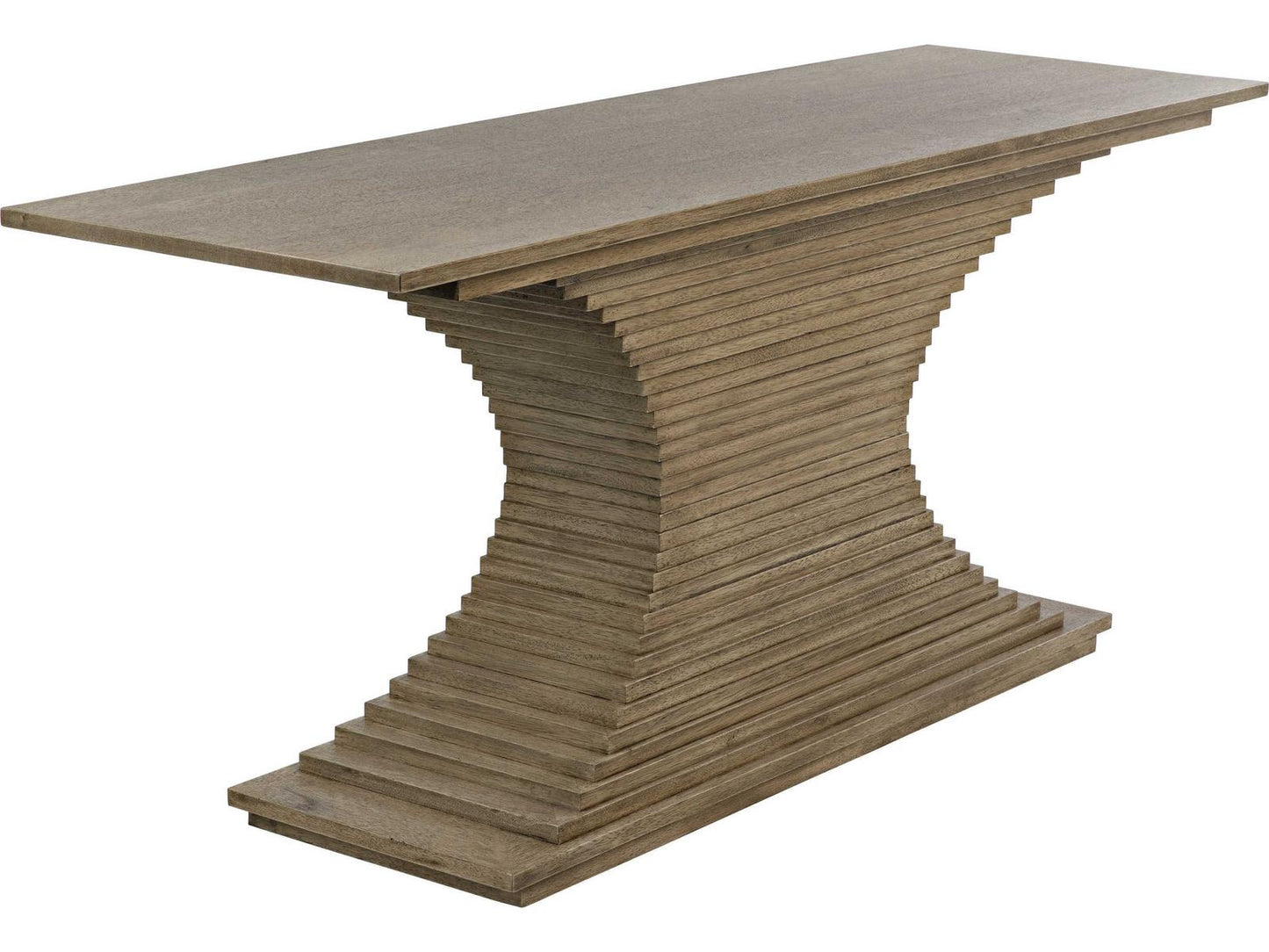 Cambio Rectangle Console Table in Bleached Walnut