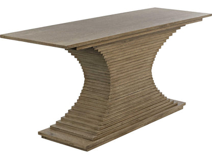 Cambio Rectangle Console Table in Bleached Walnut