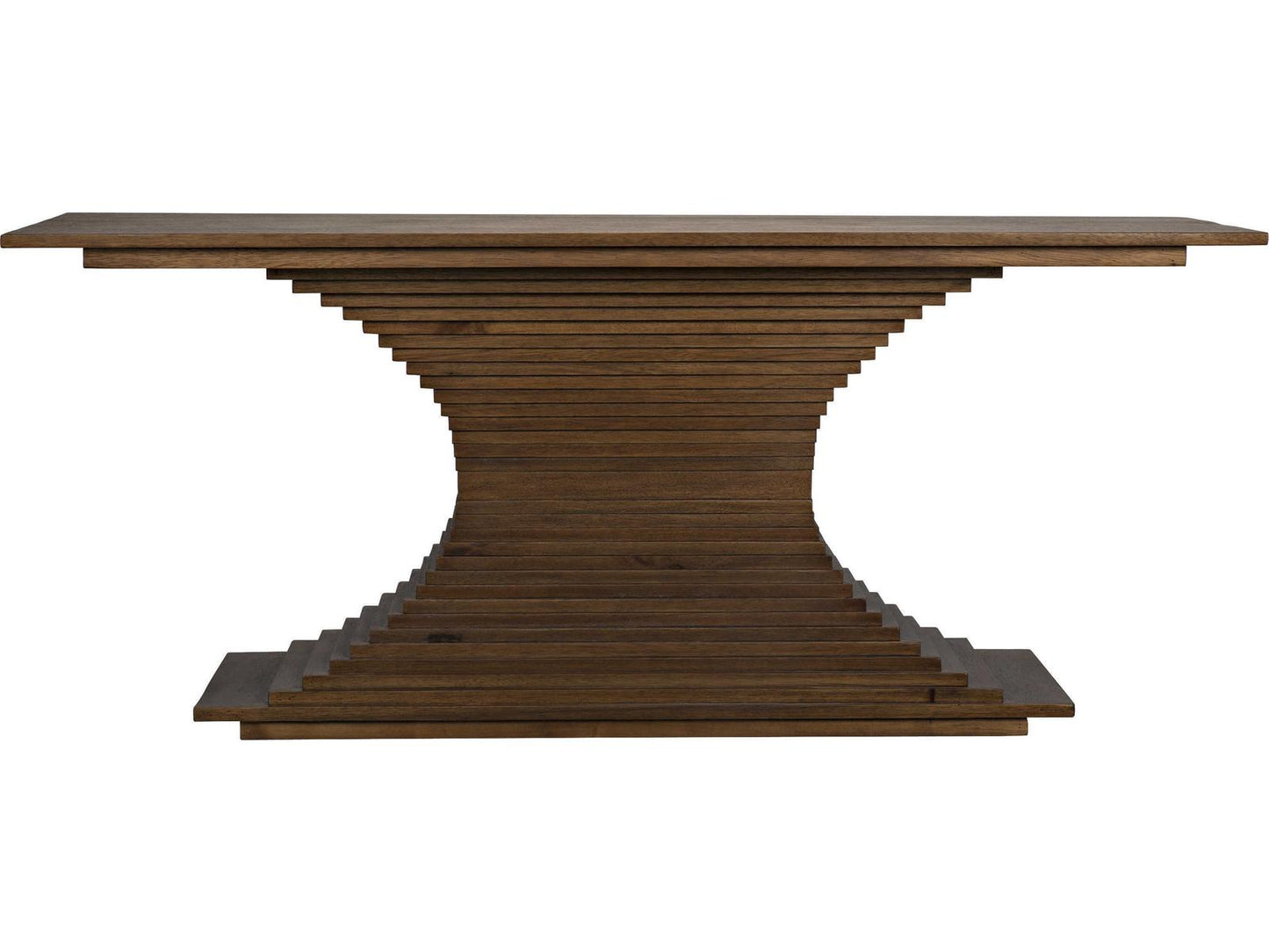 Cambio Rectangular Wood Console Table in Dark Walnut