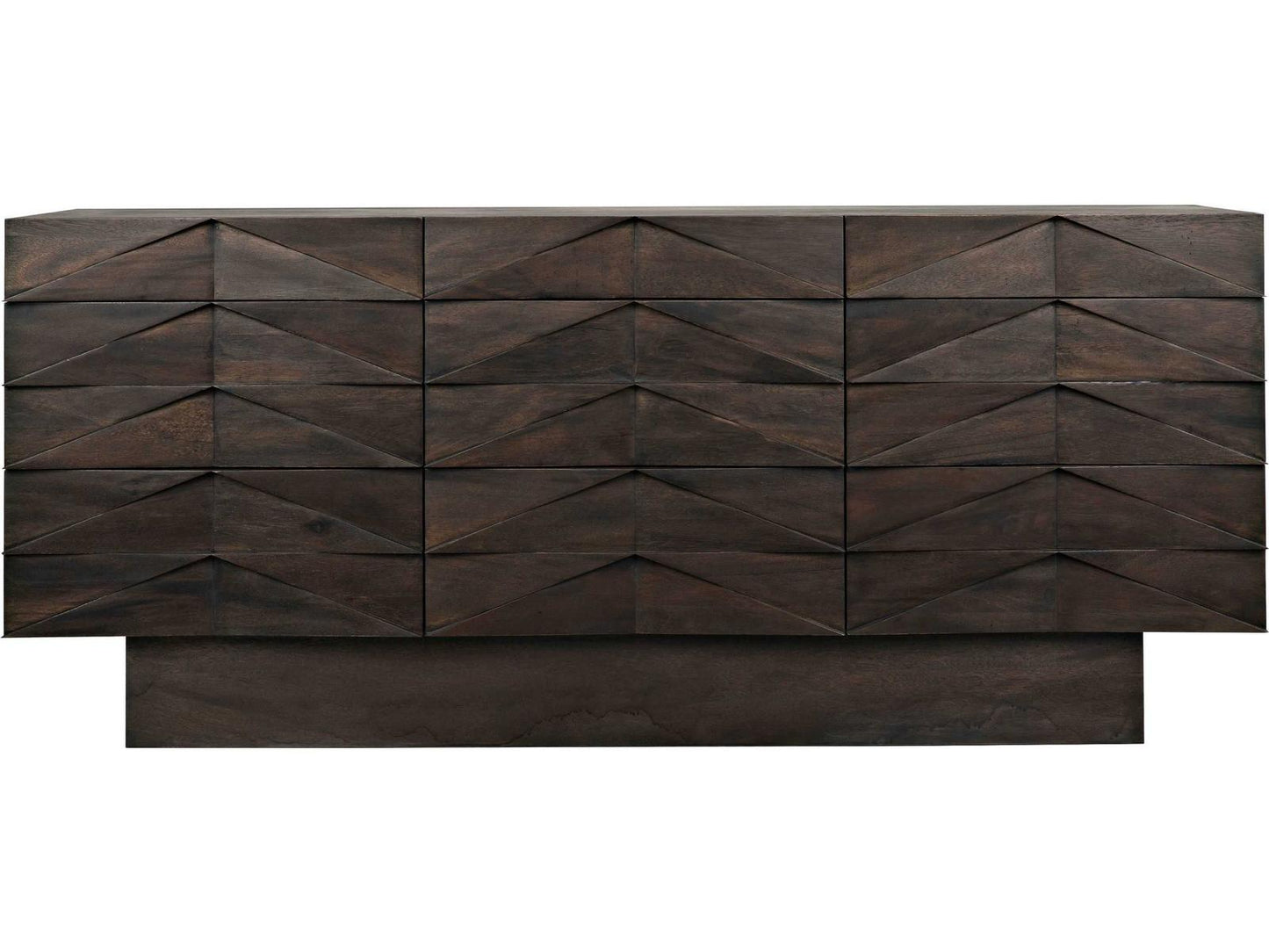 Drake 9-Drawer Sideboard in Ebony Walnut