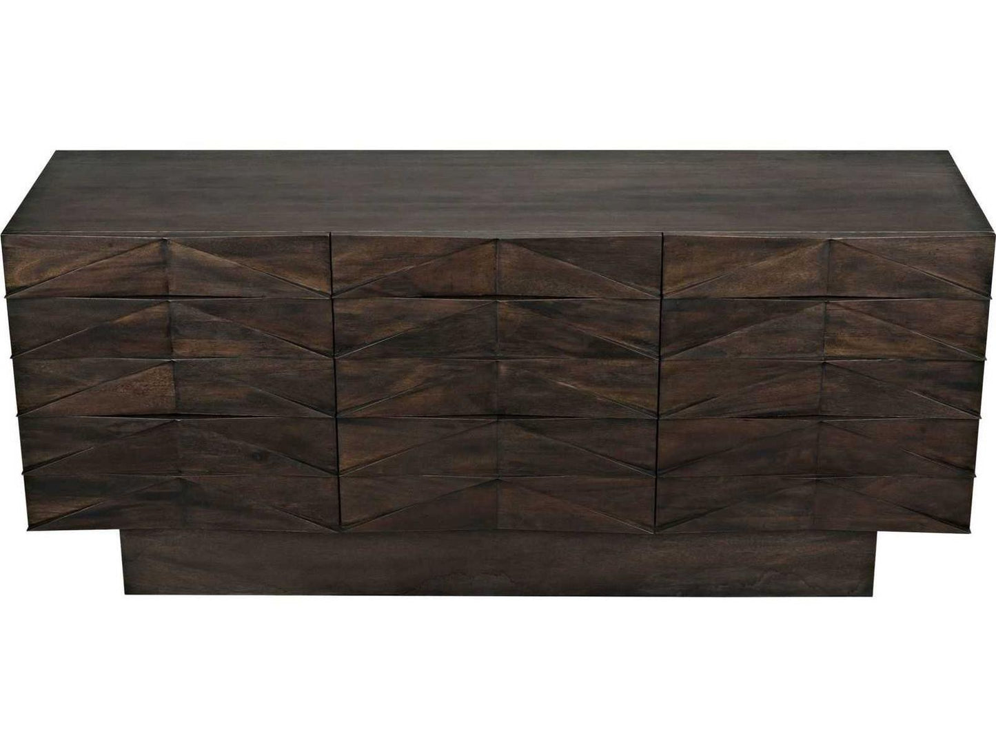 Drake 9-Drawer Sideboard in Ebony Walnut