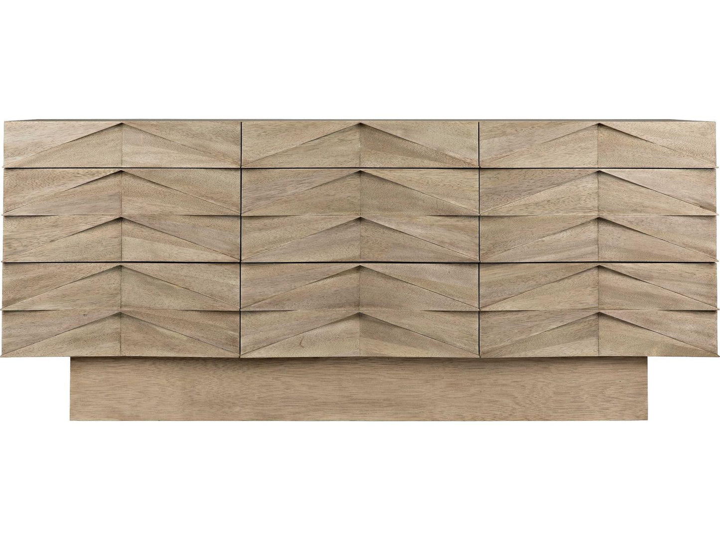 Drake 9-Drawer Sideboard in Washed Walnut