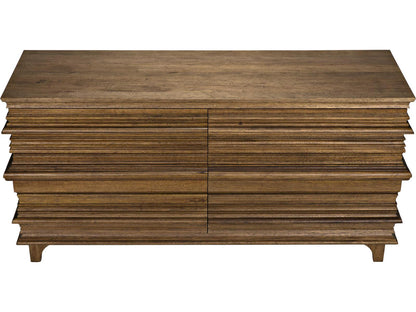 Bernard 6-Drawer Dresser in Dark Walnut