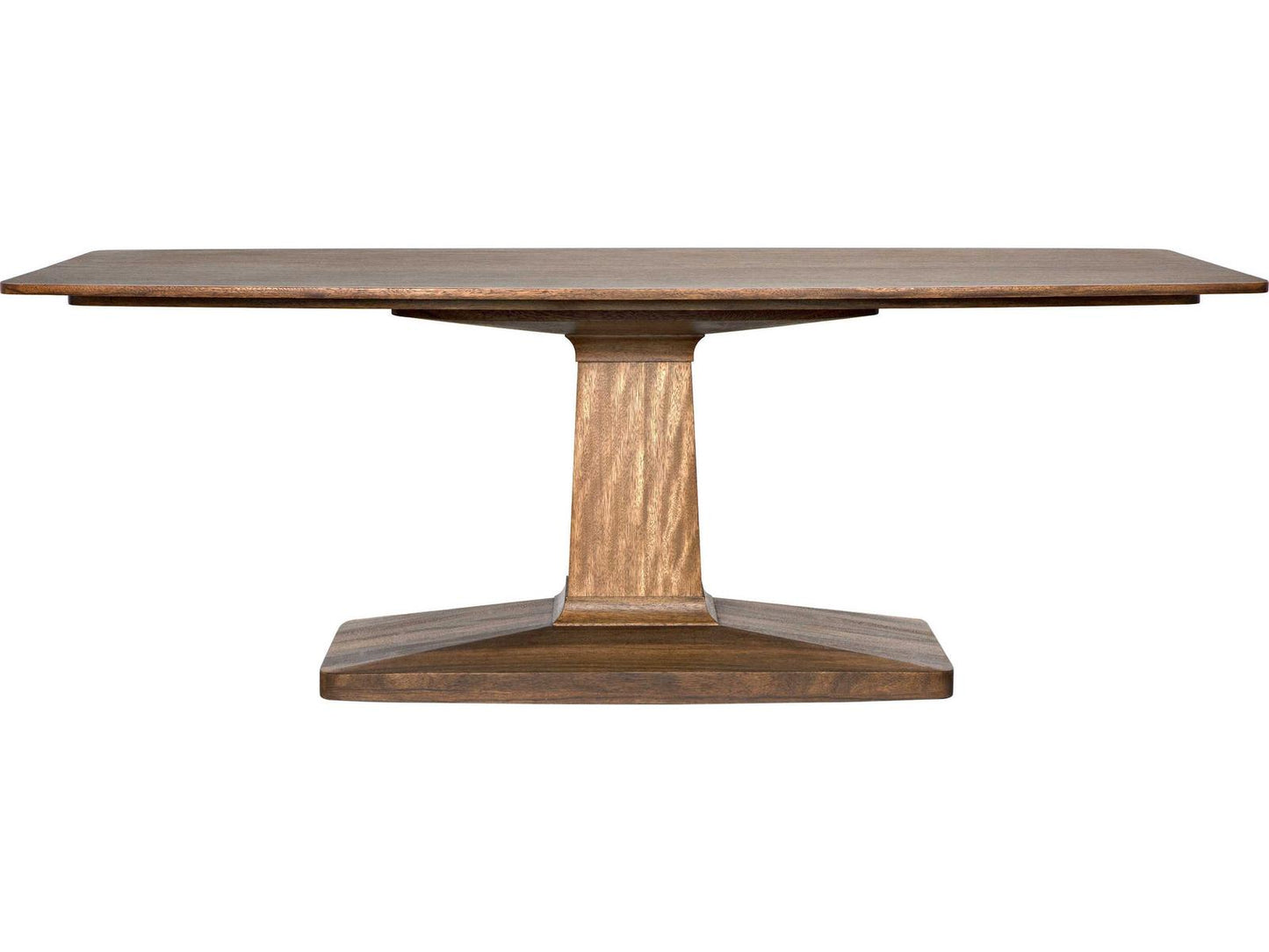 Travis 84 Inch Rectangle Dining Table in Dark Walnut