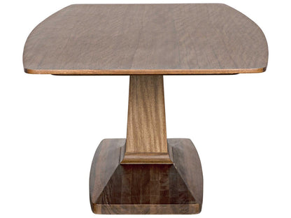 Travis 84 Inch Rectangle Dining Table in Dark Walnut