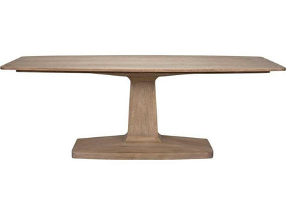 Travis 84-Inch Washed Walnut Rectangular Dining Table