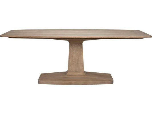 Travis 84-Inch Washed Walnut Rectangular Dining Table