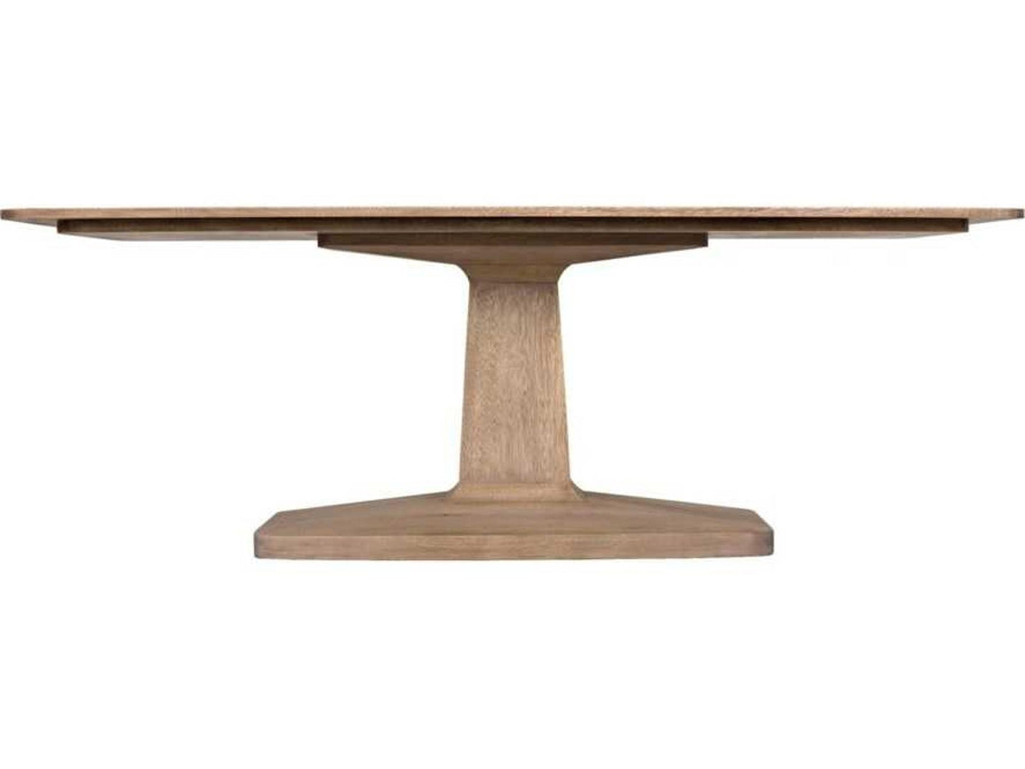 Travis 84-Inch Washed Walnut Rectangular Dining Table