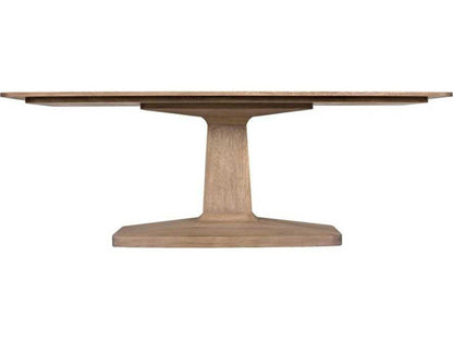 Travis 84-Inch Washed Walnut Rectangular Dining Table