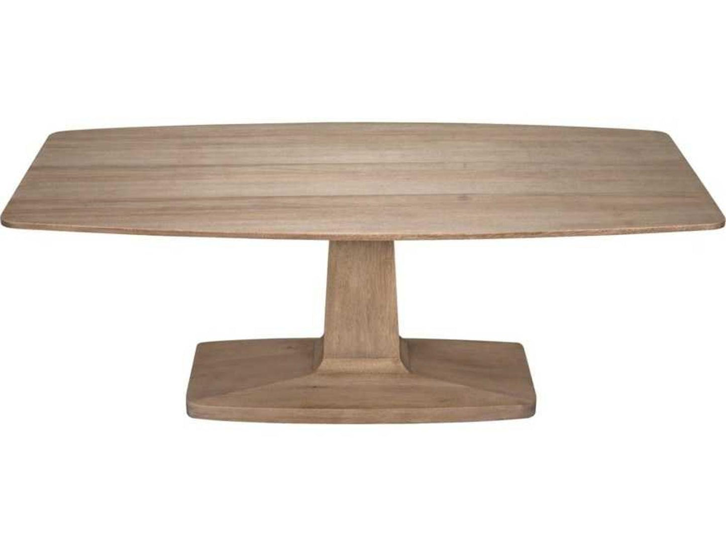 Travis 84-Inch Washed Walnut Rectangular Dining Table