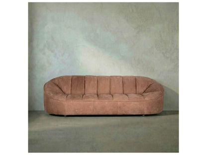 Amadeus 3-Seat Coris Brown Leather Sofa