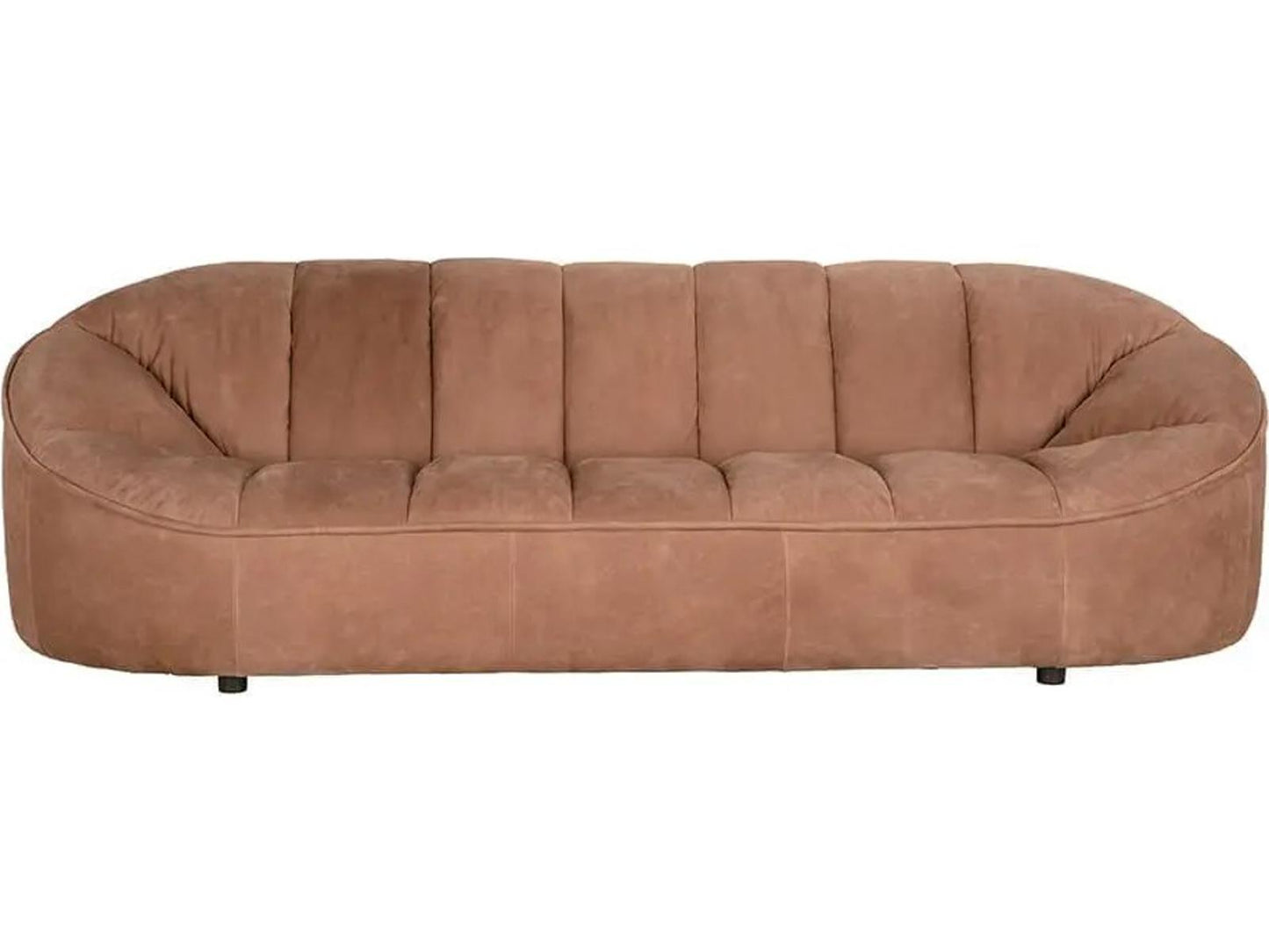 Amadeus 3-Seat Coris Brown Leather Sofa