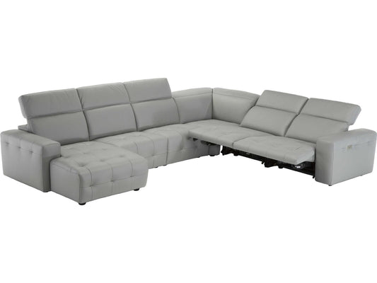 Intenso Leather Sectional Sofa