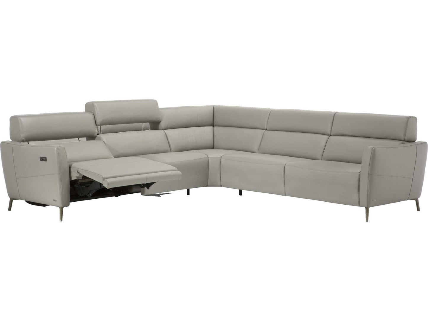 Seattle Leather Sectional Sofa