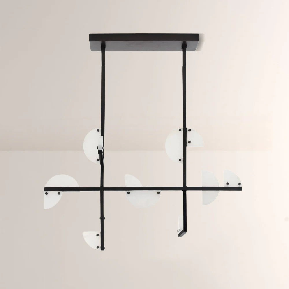 Norana Linear Alabaster Chandelier