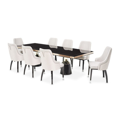 Michael Amini Carmela Double Pedestal Dining Table