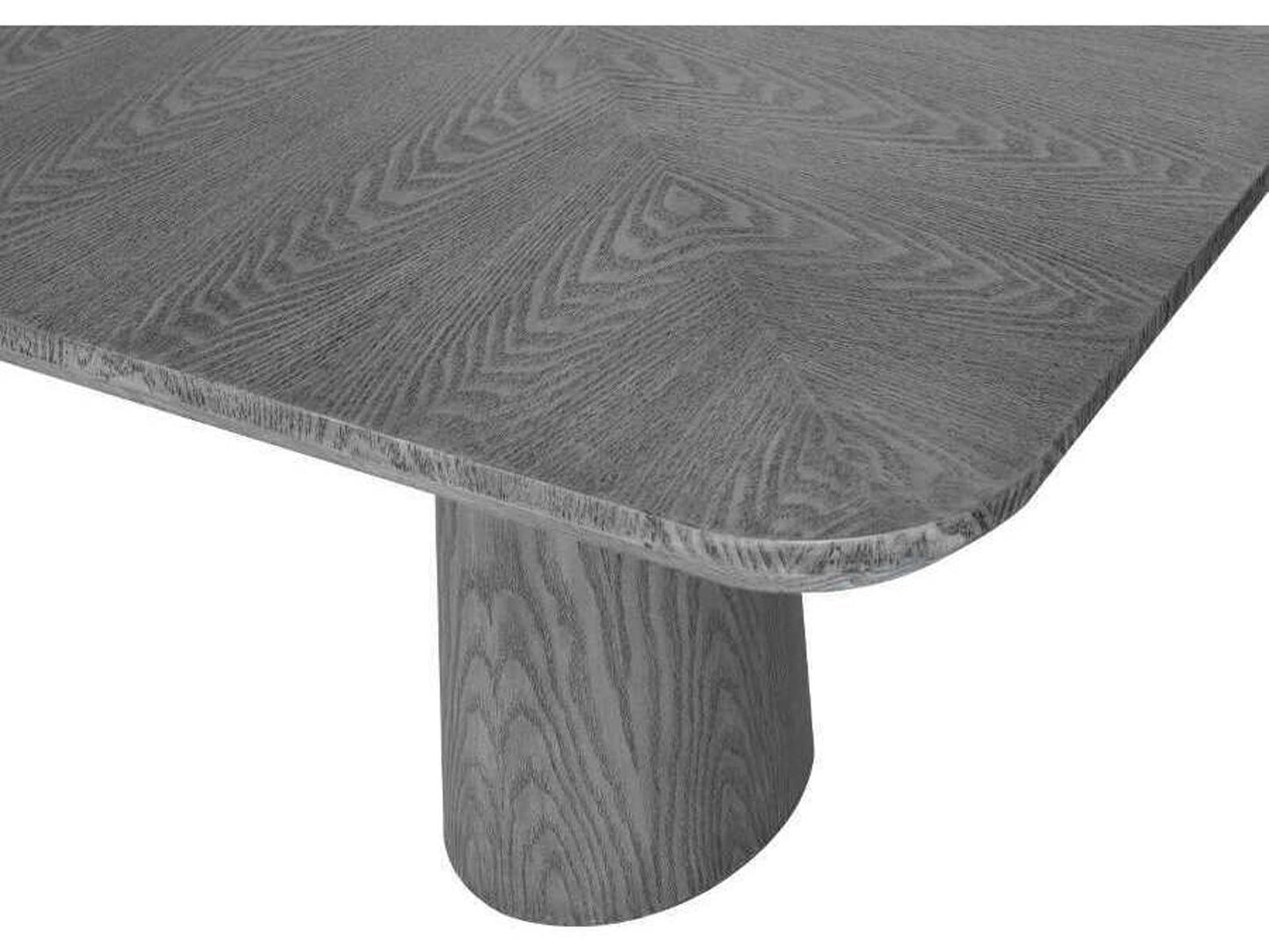 Ingrid Rectangular Dining Table in Medium Grey Chestnut