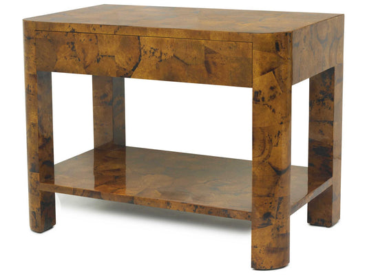 Cleo 1-Drawer Ply Wood Nightstand