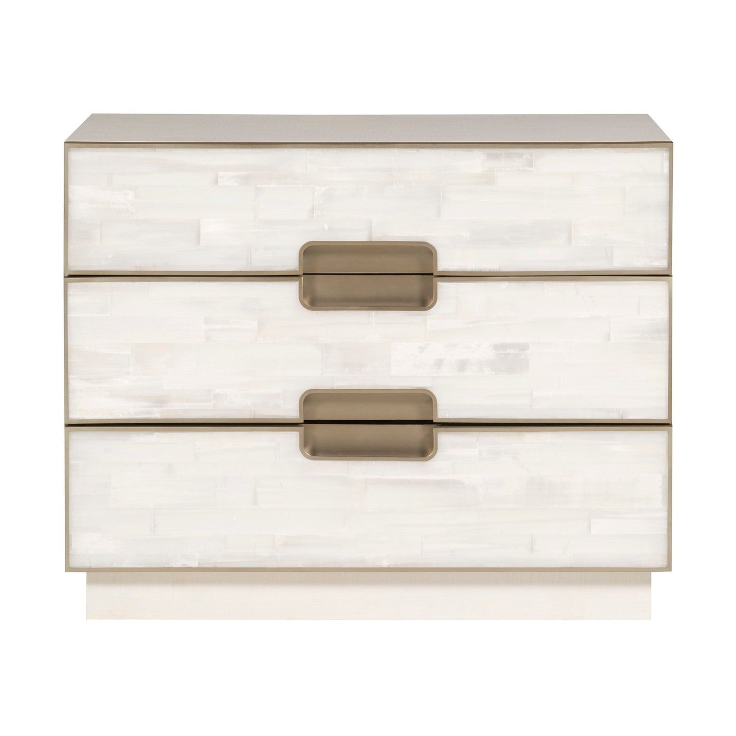 Vanguard Splendor Selenite Nightstand 36"