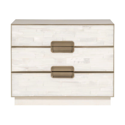 Vanguard Splendor Selenite Nightstand 36"
