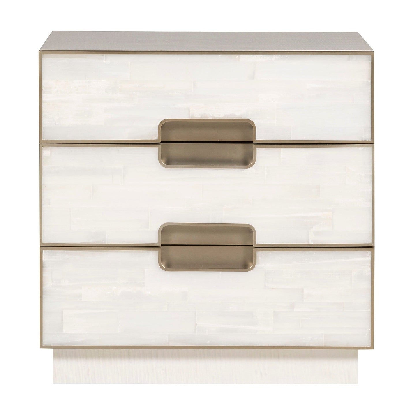 Vanguard Splendor Selenite Nightstand 28"