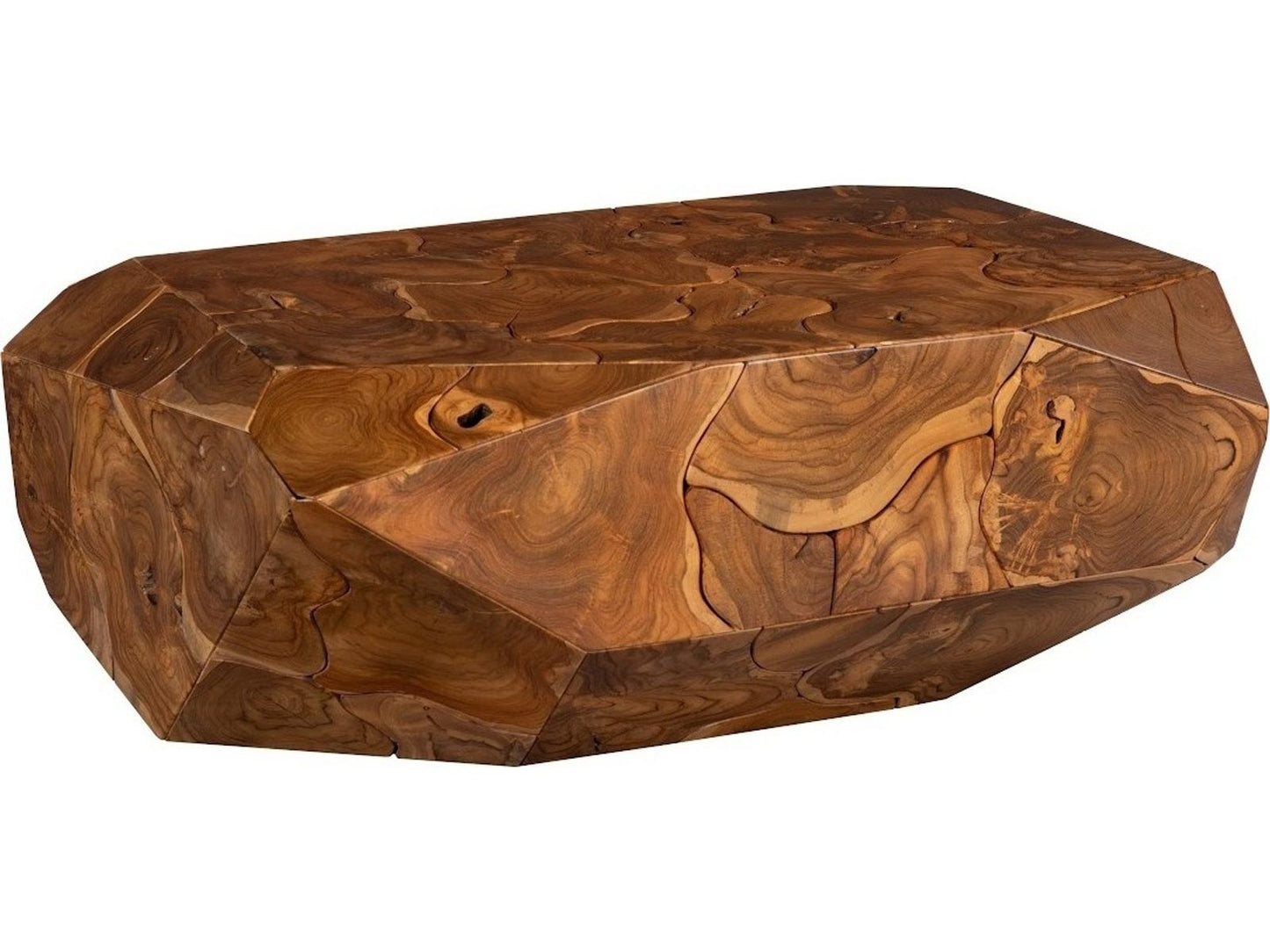 Prism Wood Natural Coffee Table
