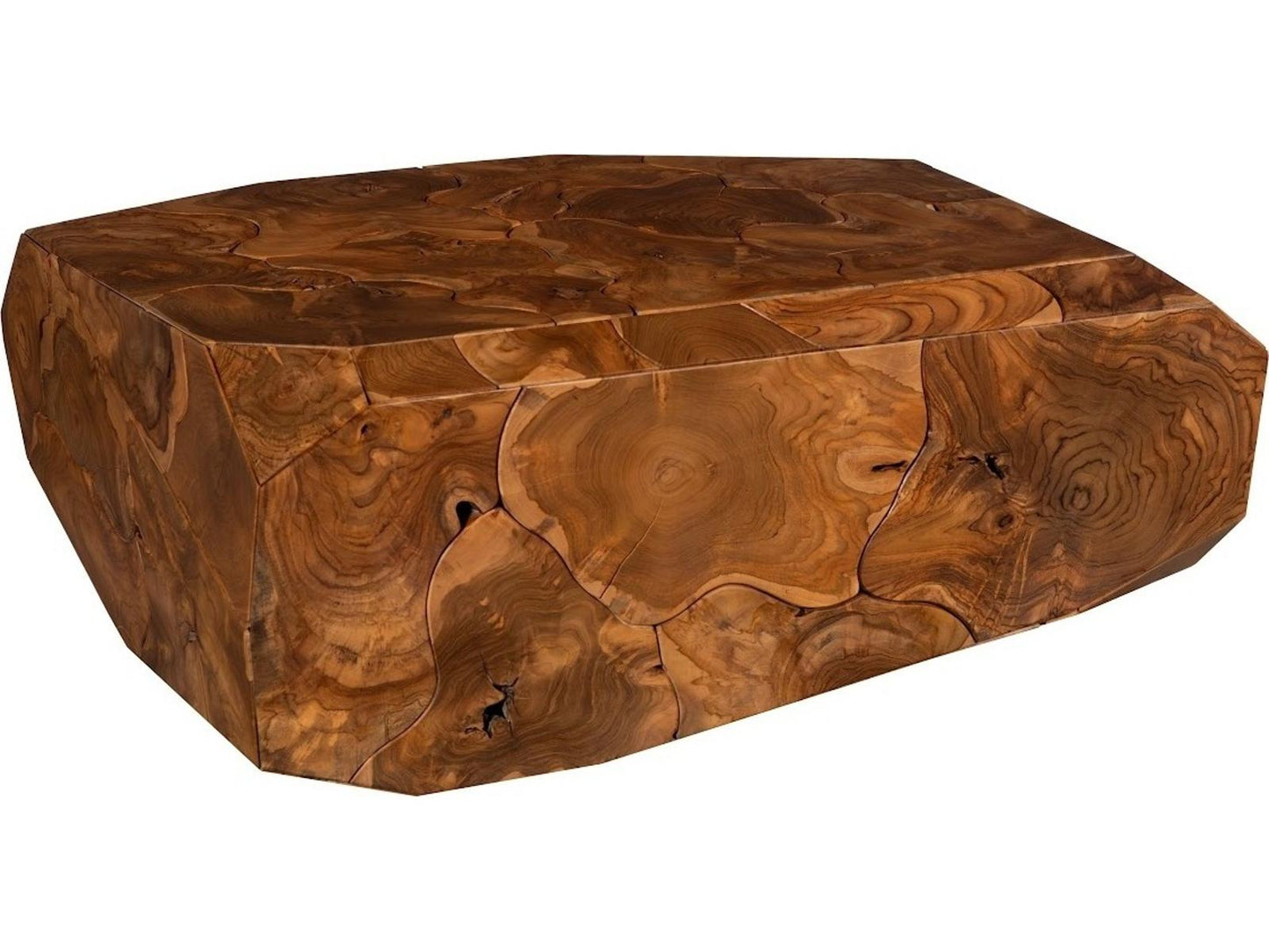 Prism Wood Natural Coffee Table