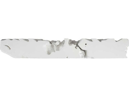 Freeform XL Console Table in Gel Coat White
