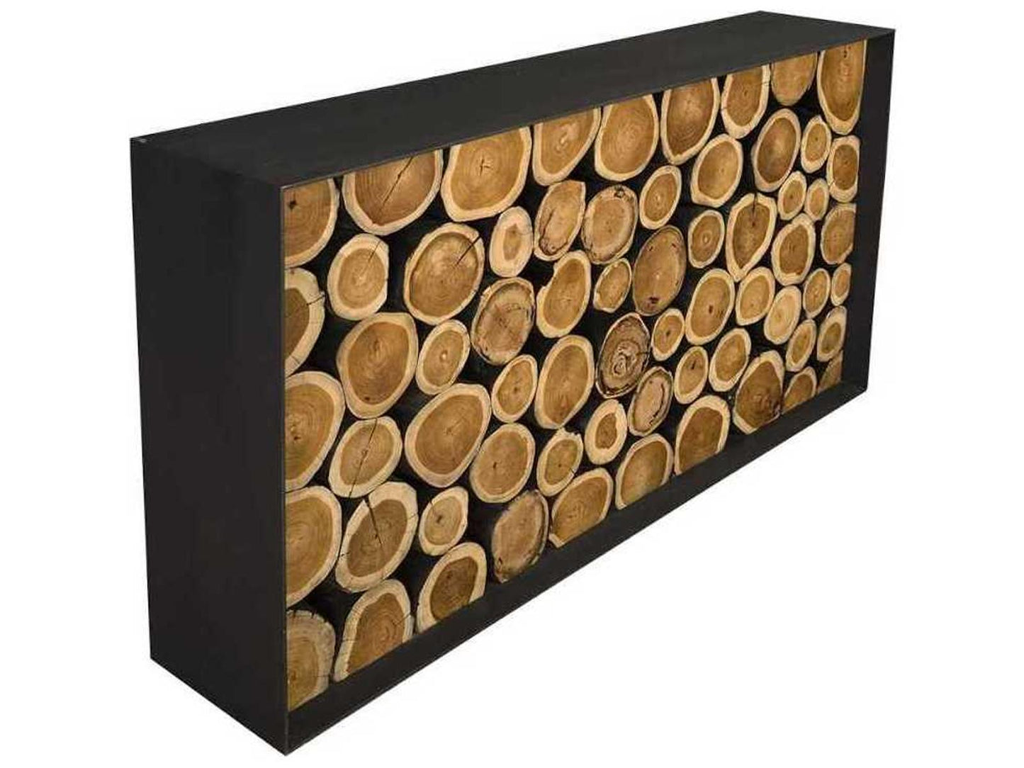 Boscage Framed Natural Wood Console Table