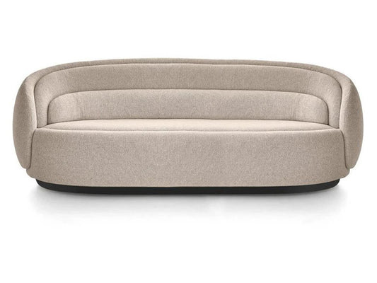 Peonia 2-Seat Sofa in Zea 01 Beige Fabric