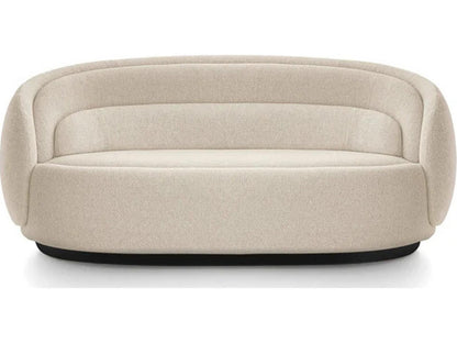 Peonia 3-Seat Sofa in Beige Aries 02 Fabric