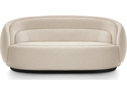 Peonia 3-Seat Sofa in Beige Aries 02 Fabric