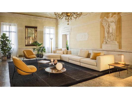 Tobias 2-Piece Left Modular Sectional Sofa in Light Beige Kos Fabric