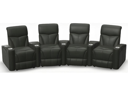Vivid Modular Sectional Sofa with Power Recline and USB Charging