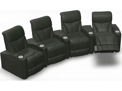 Vivid Modular Sectional Sofa with Power Recline and USB Charging