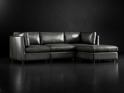 Adeline Leather Sectional Sofa