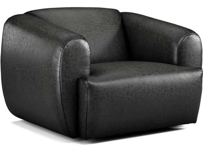 Moondance Swivel Leather Accent Chair