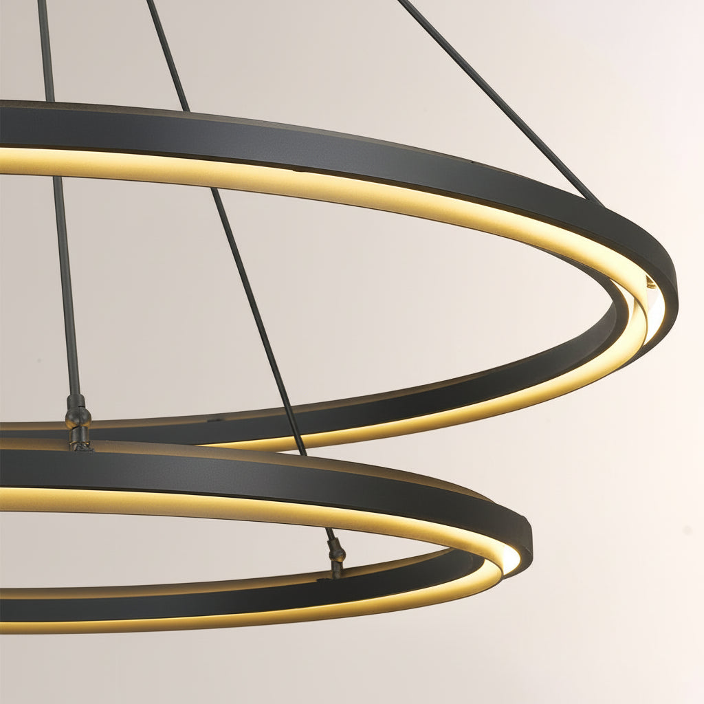 Perezin 2-Tier Round Chandelier 60"